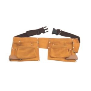 11 Pocket Split Leather Carpenter Apron, For Construction