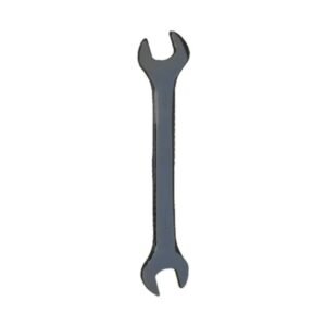 Elliptical Panel, Full Polish, Black Chrome, CrV Steel DOUBLE END OPEN SPANNER