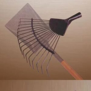 Mild Steel Leaf Rake (Lawn Rake), For Gardening