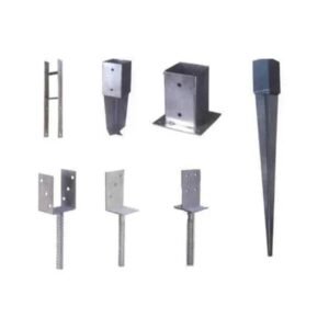 Carbon Steel Pole Anchors, Length: 5.0 inch